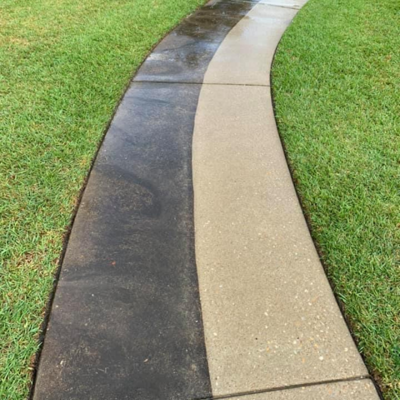 Concrete Pressure Washing