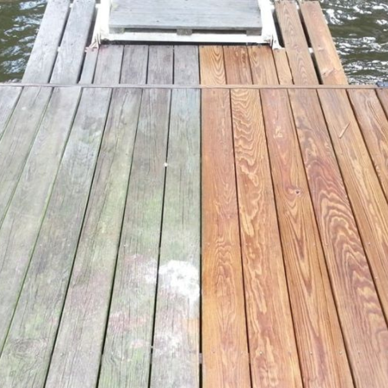 Deck Pressure Washing